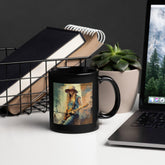 Harmonious Riffs Black Glossy Mug - Beyond T-shirts